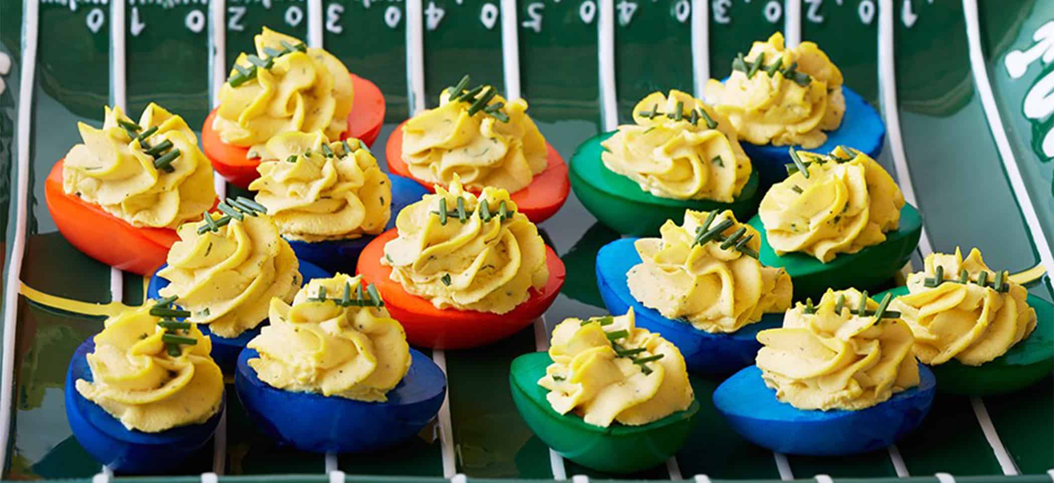 Big Game Deviled Eggs