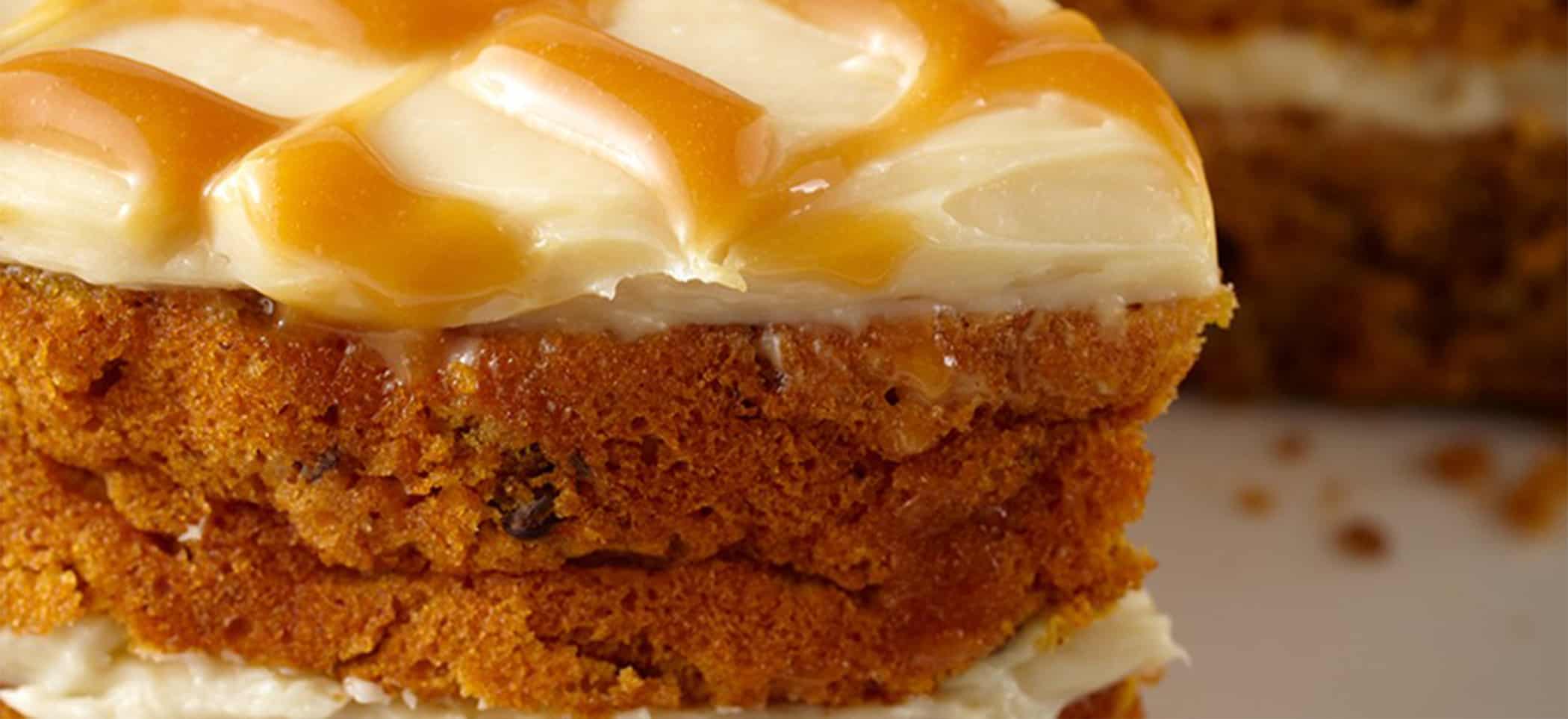 Caramel Pumpkin Torte