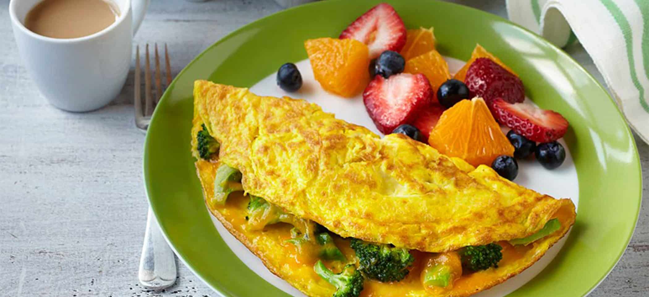 Classic Broccoli & Cheese Omelet