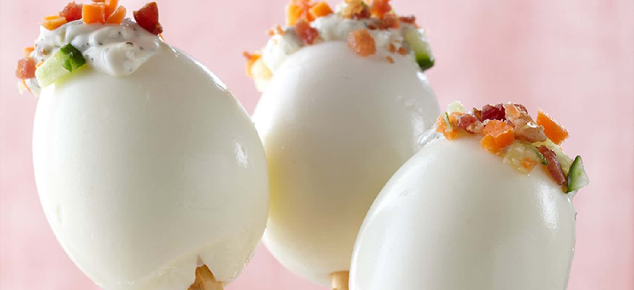 Hard-Boiled EggPops