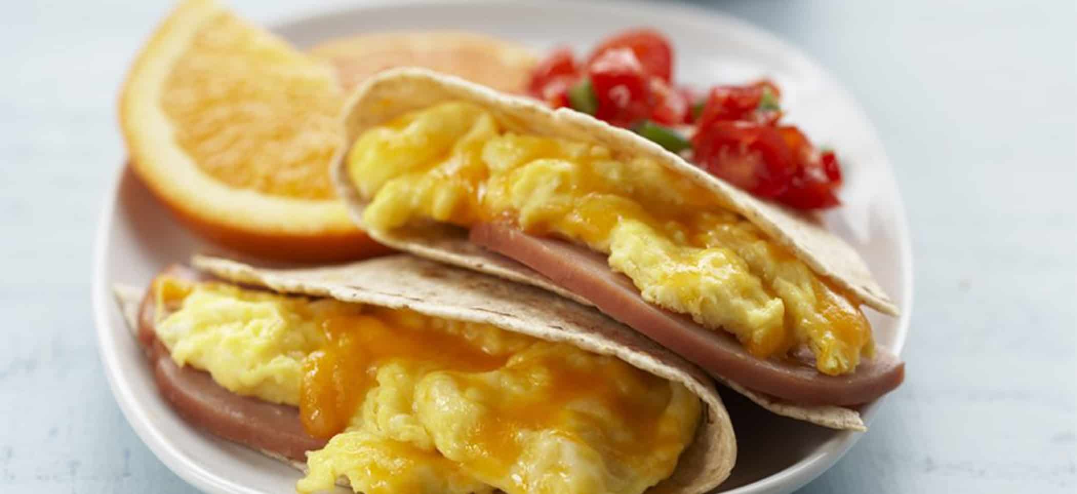 Easy Egg Breakfast Quesadilla Recipe