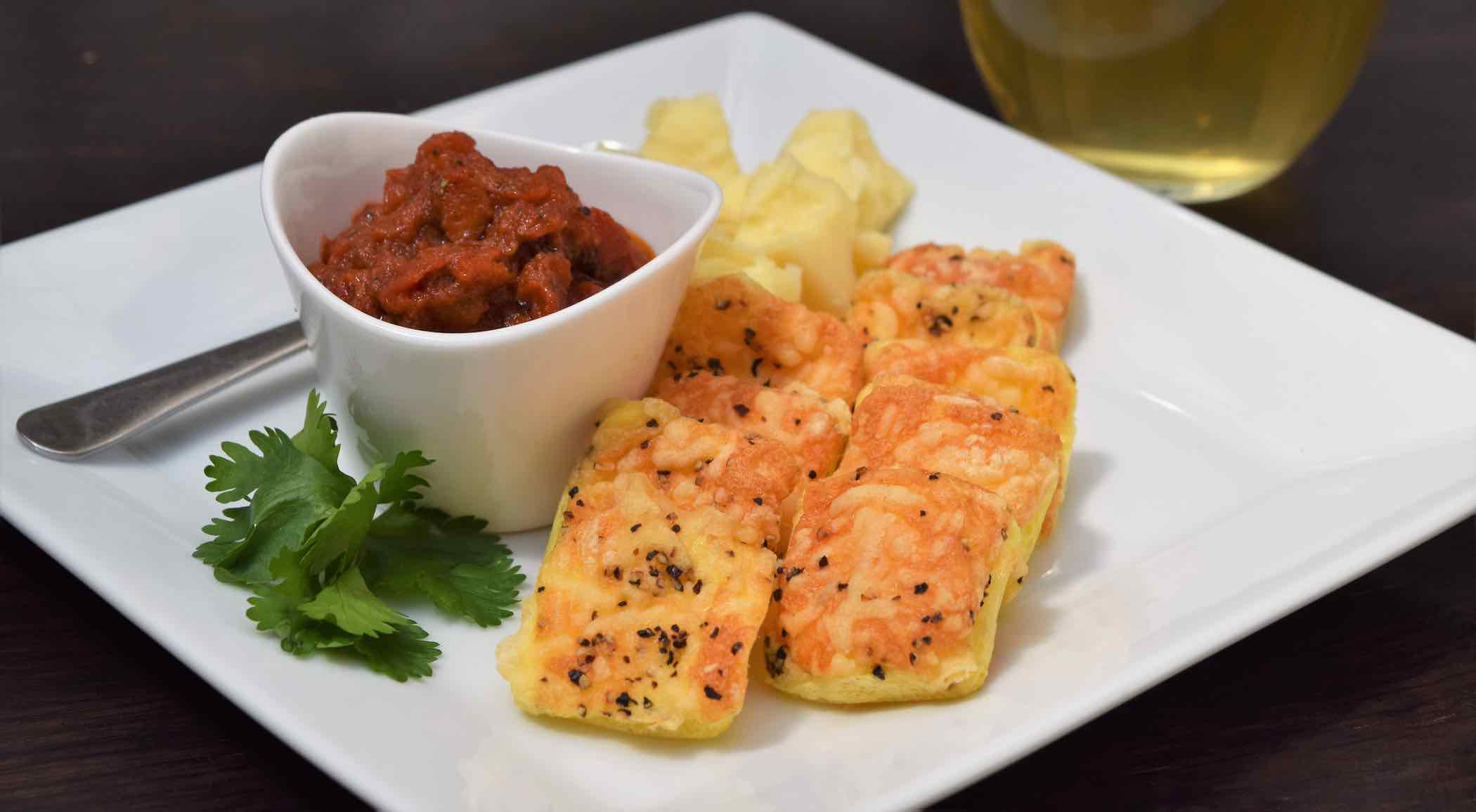 Asiago Rosemary Cloud Bread (Liquid Eggs)