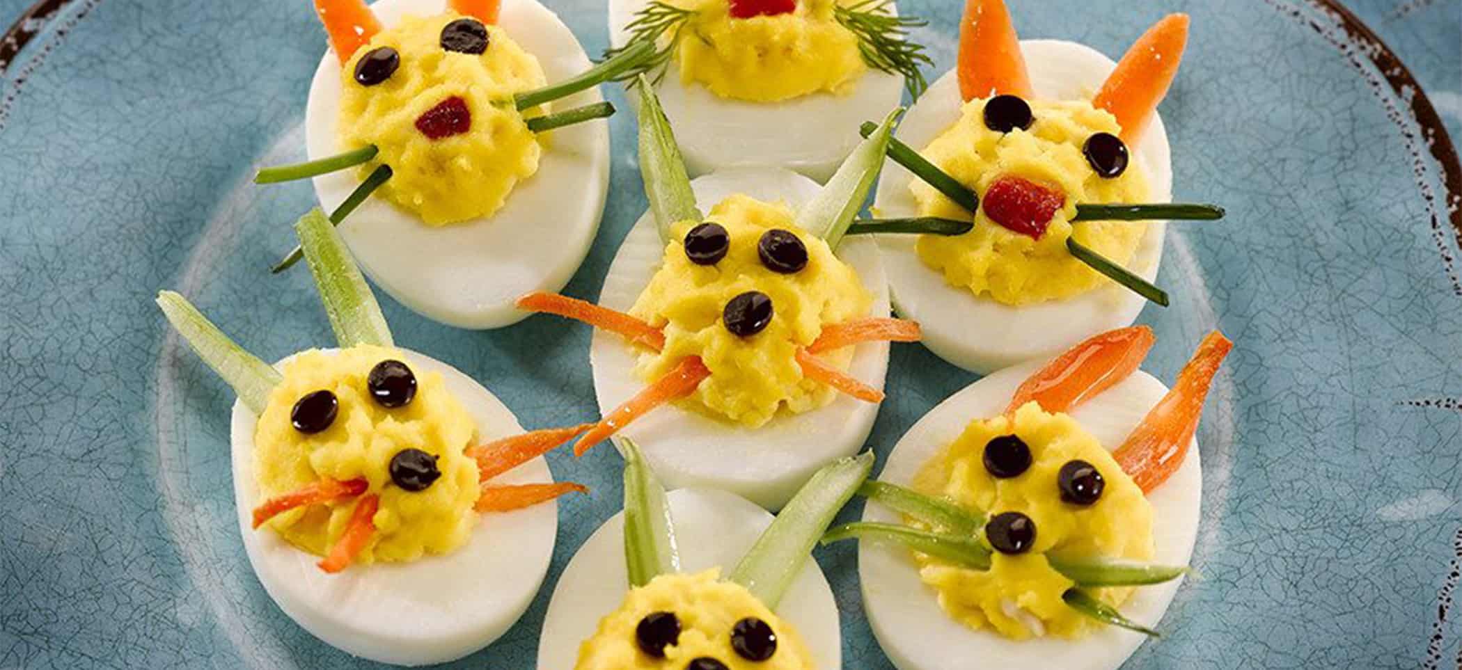 Deviled Bunny Eggs