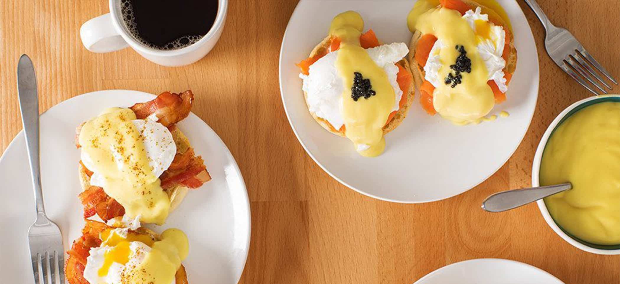 Eggs Benedict Breakfast Bar