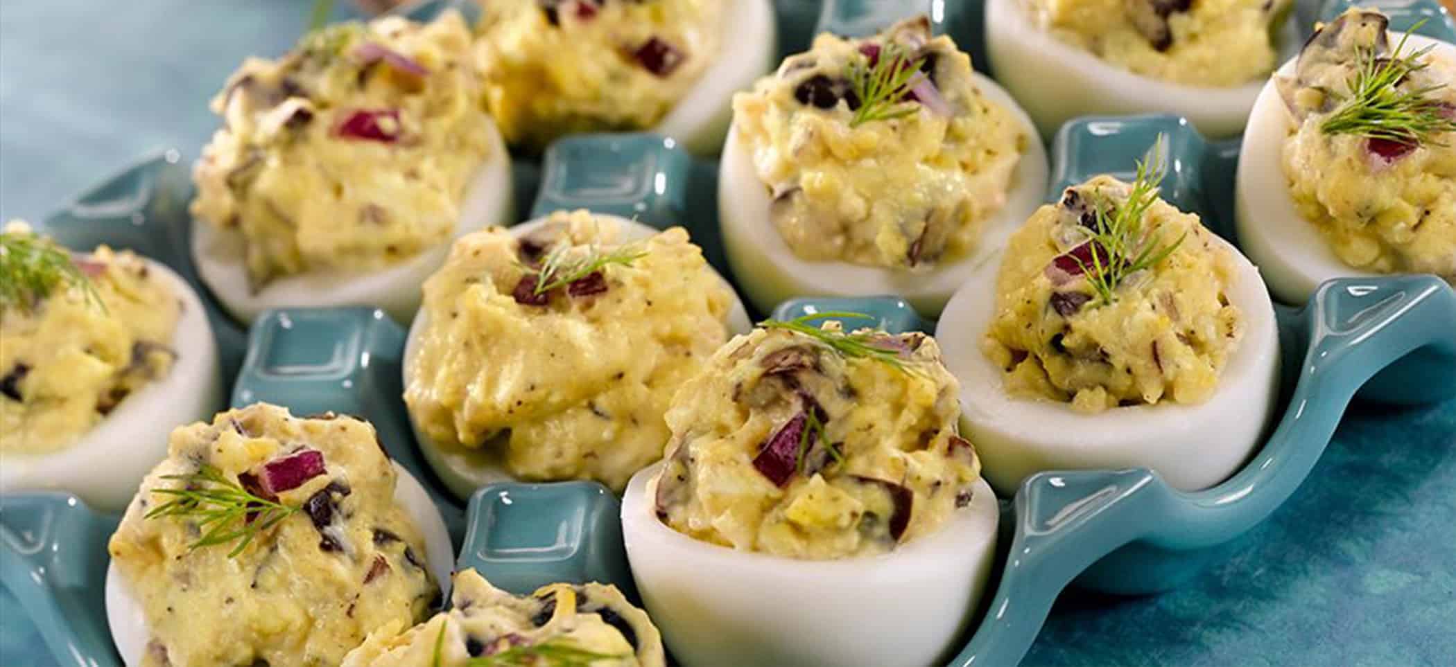 Greek Deviled Eggs