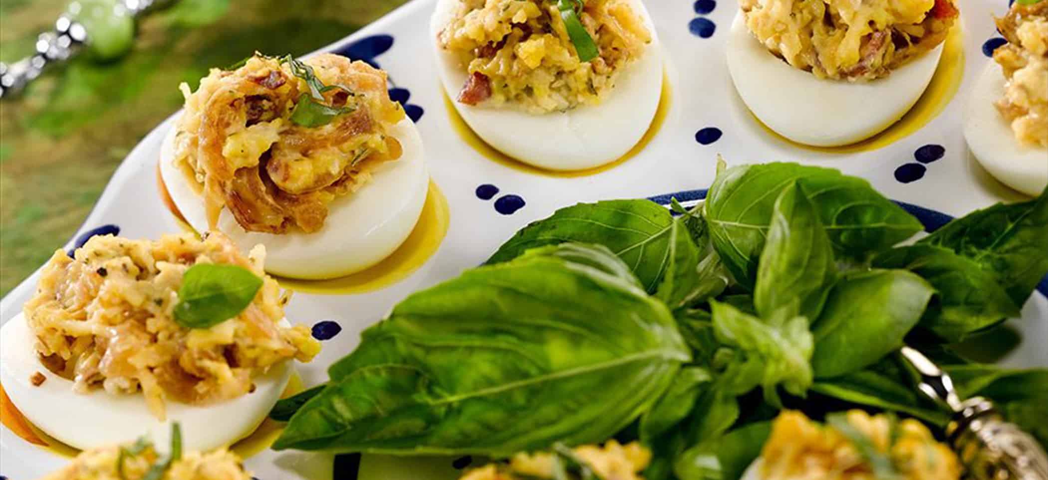 Italian Deviled Eggs