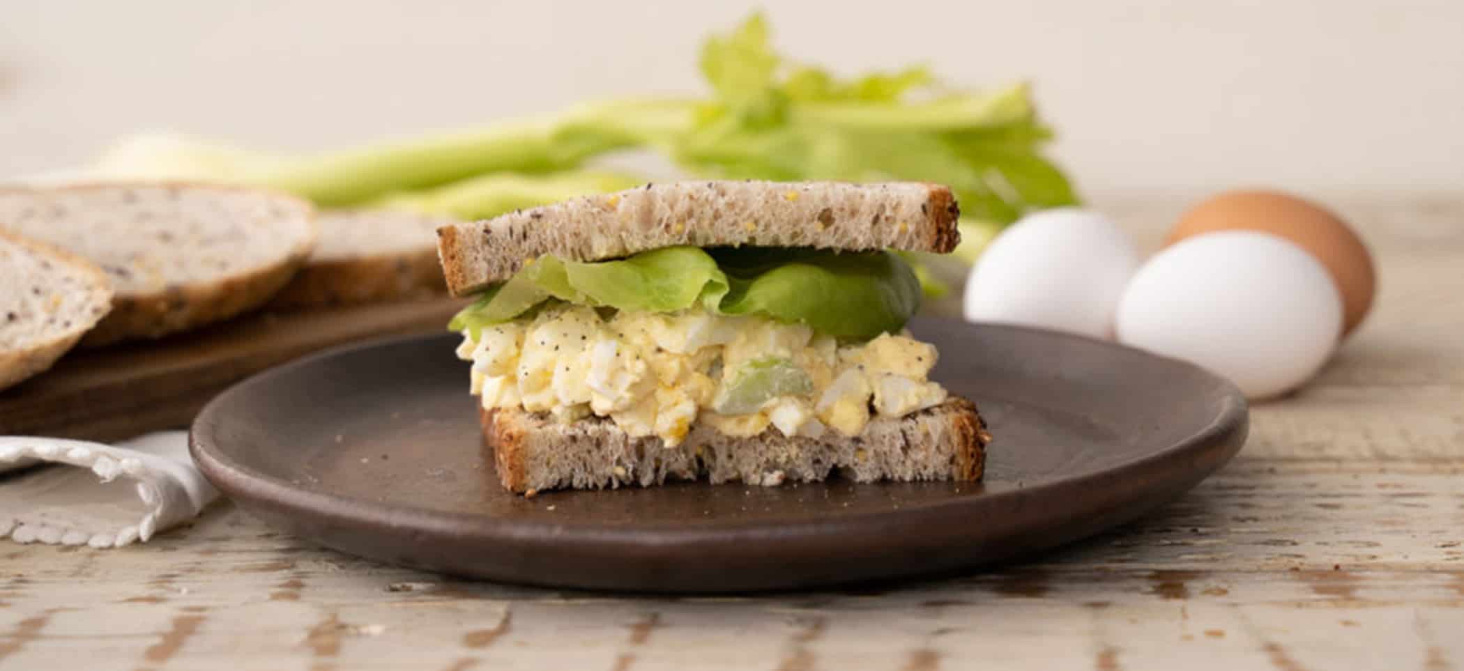 Simple Egg Salad Sandwich