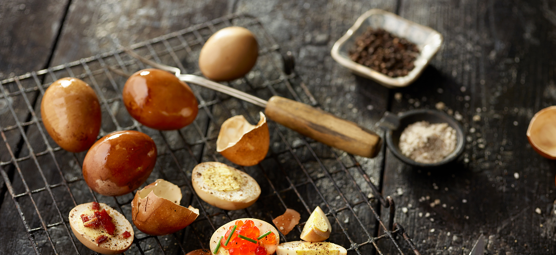 Firefighter’s Smoked Hard-Boiled Eggs