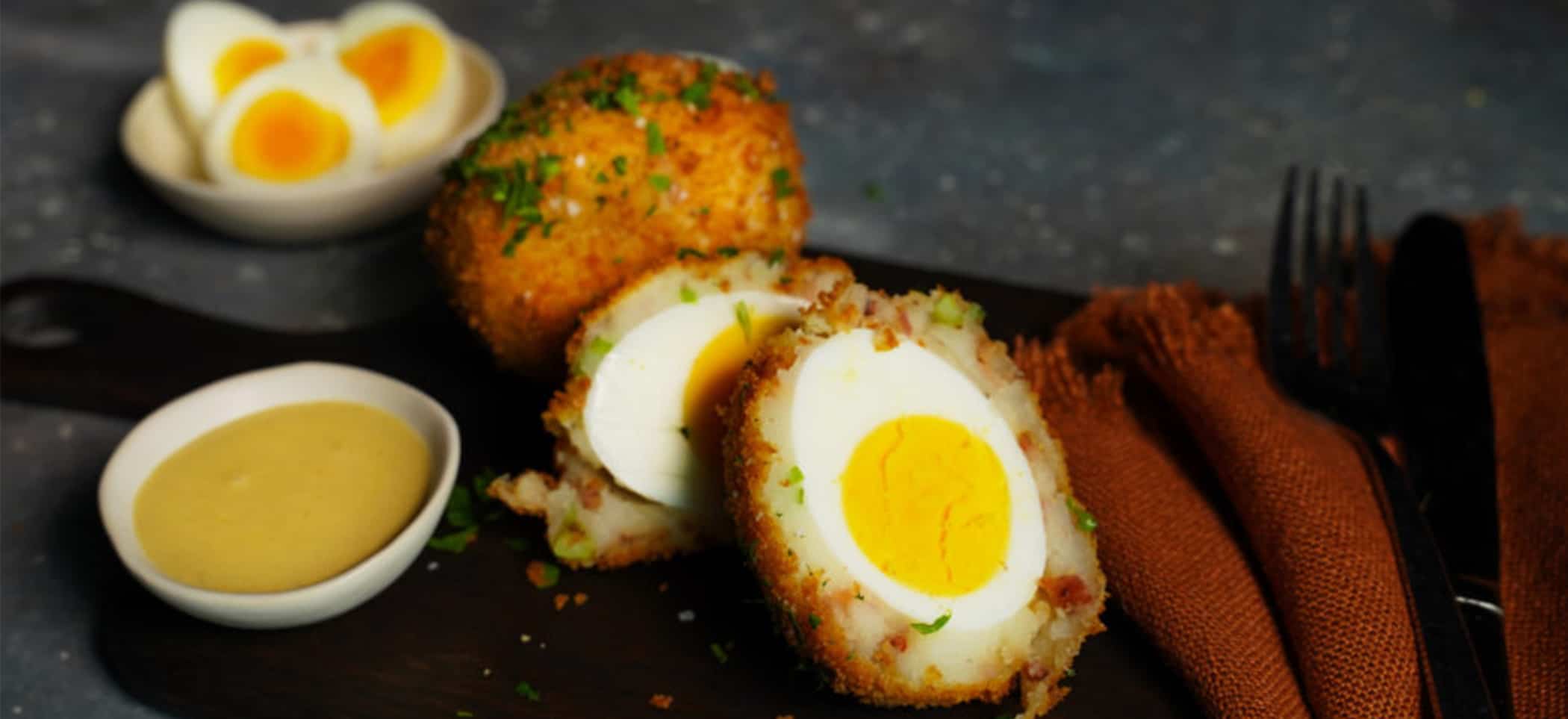 Loaded Potato Scotch Egg