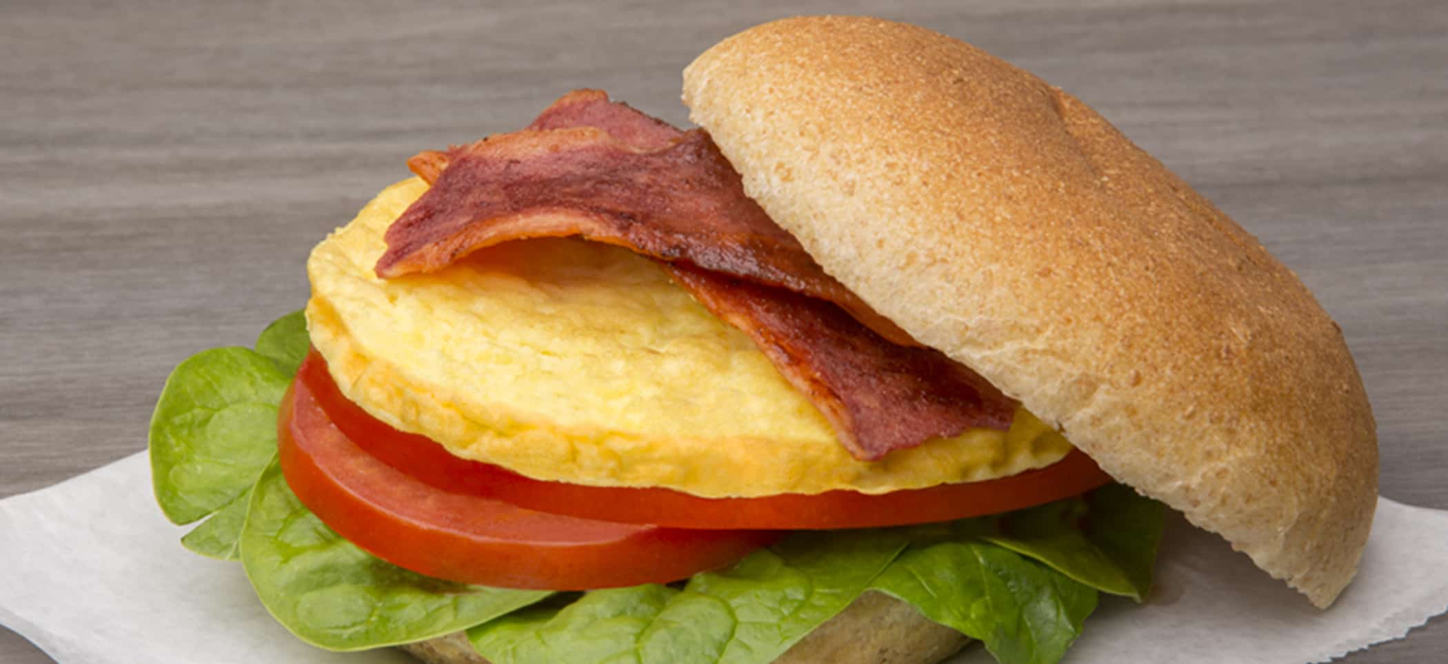 BEST (Bacon, Egg, Spinach & Tomato) Sandwich