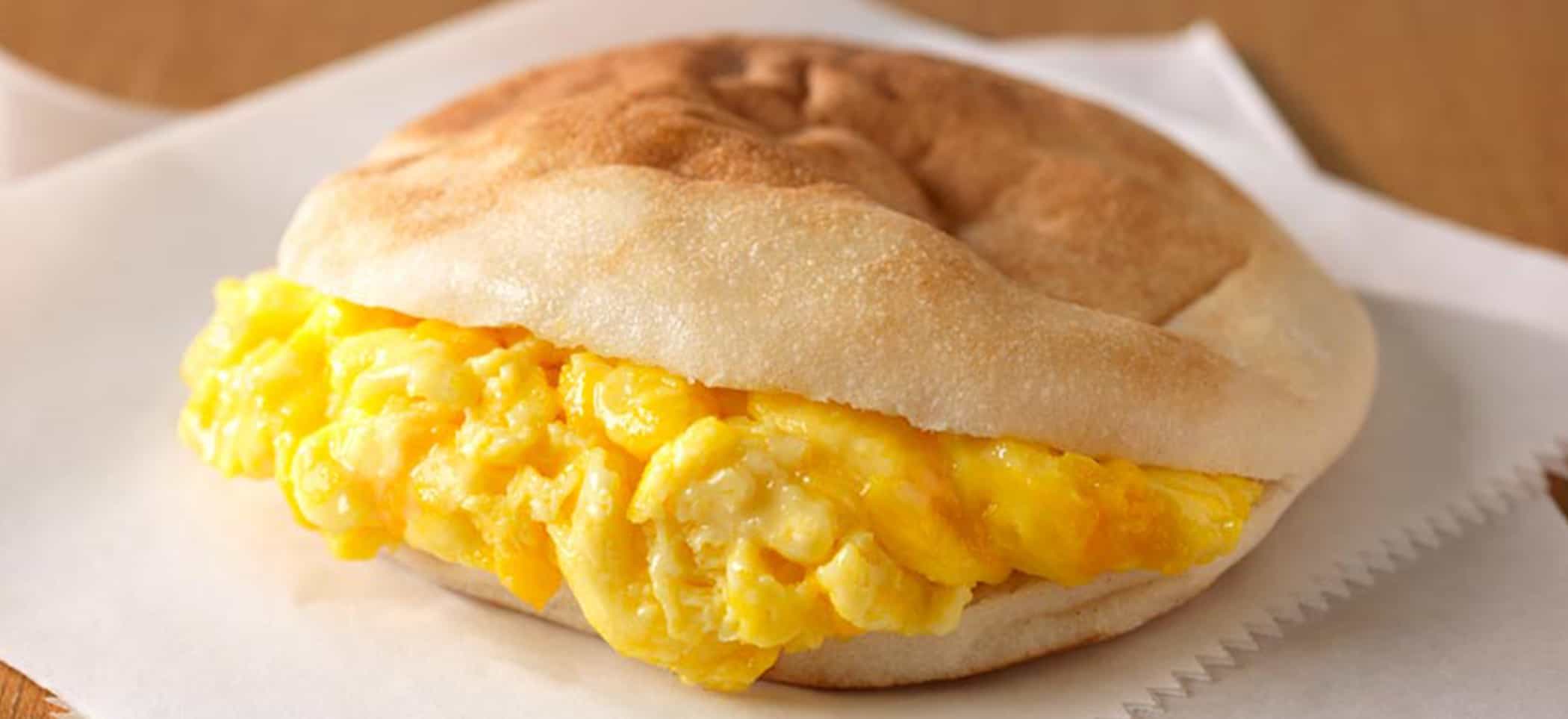 Cheesy Egg Stuffed Pita