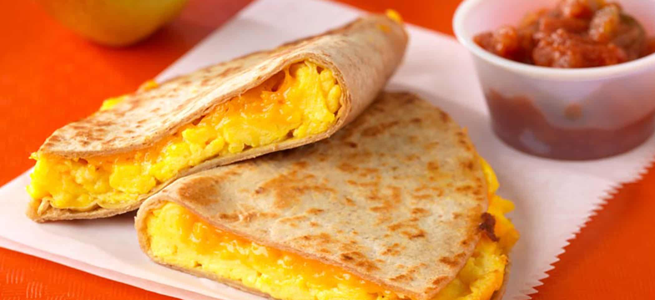 Egg & Cheese Breakfast Quesadilla