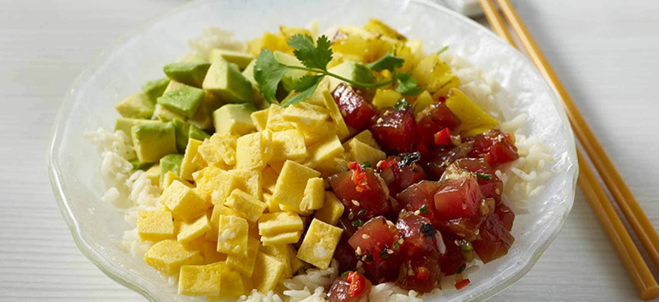 Ahi Tuna Poke Bowl