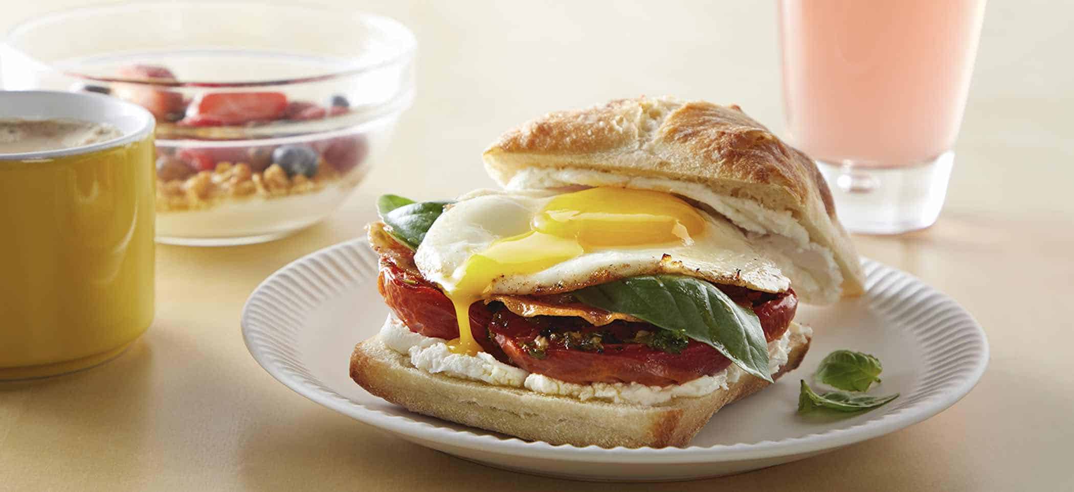 Ciao Ciabatta Breakfast Sandwich