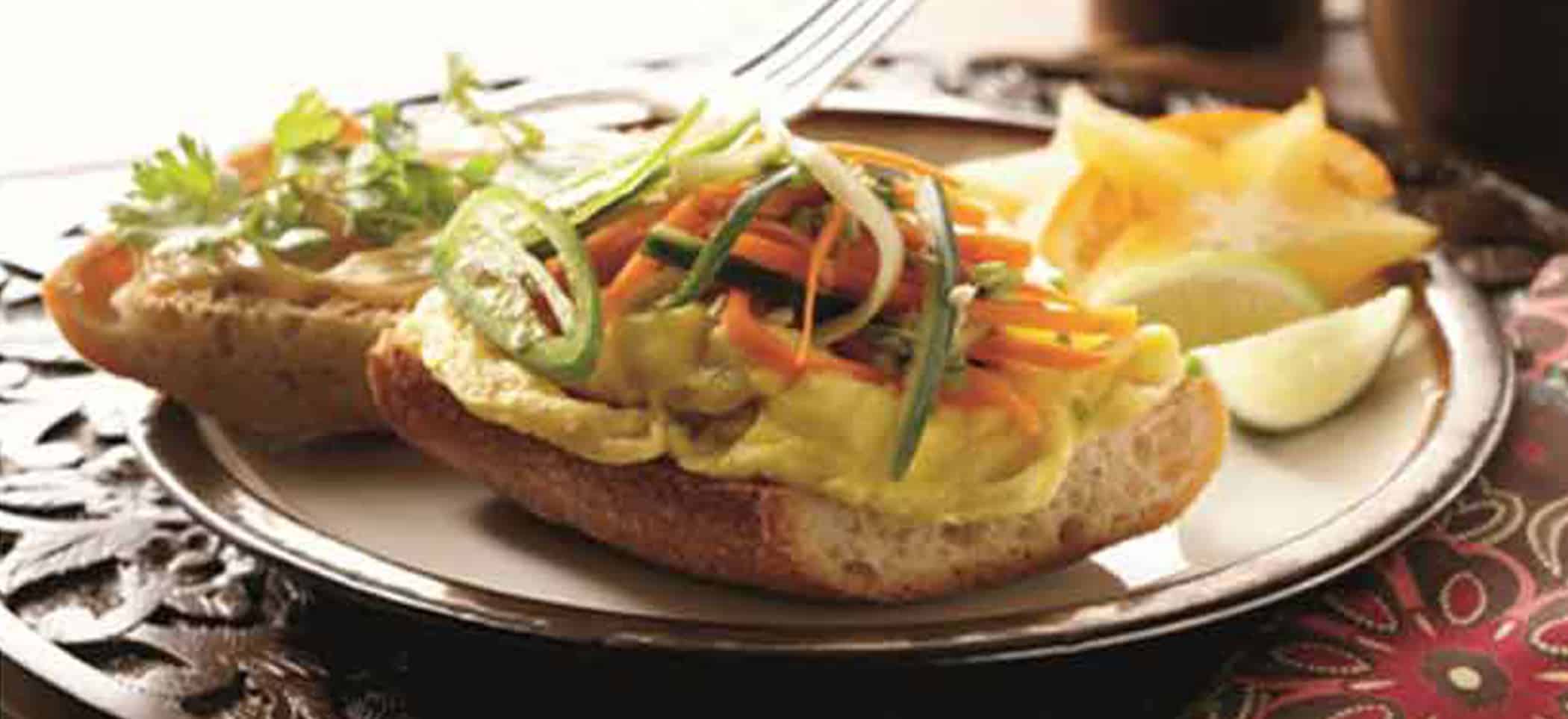 Scrambled Egg Banh Mi