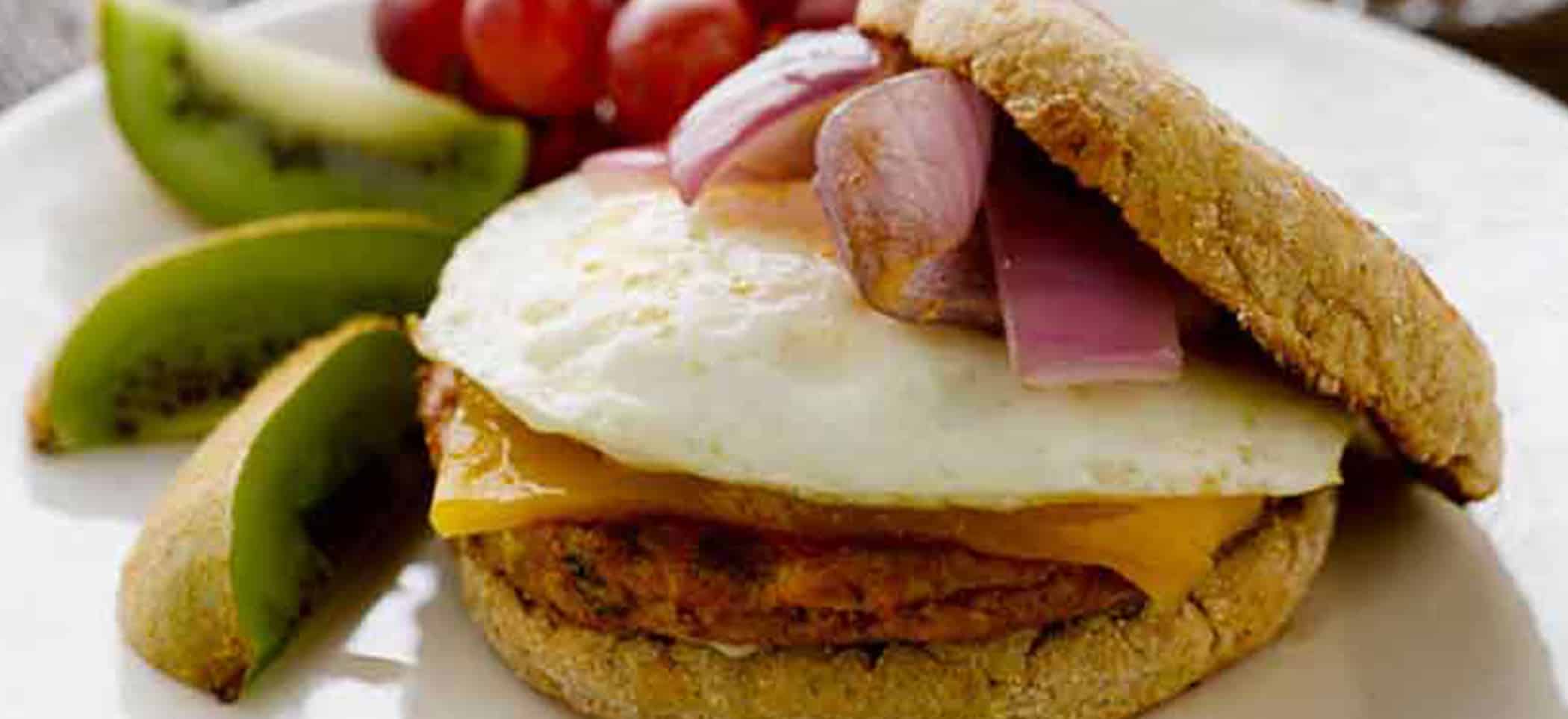 Young at Heart Healthy Breakfast Sandwich