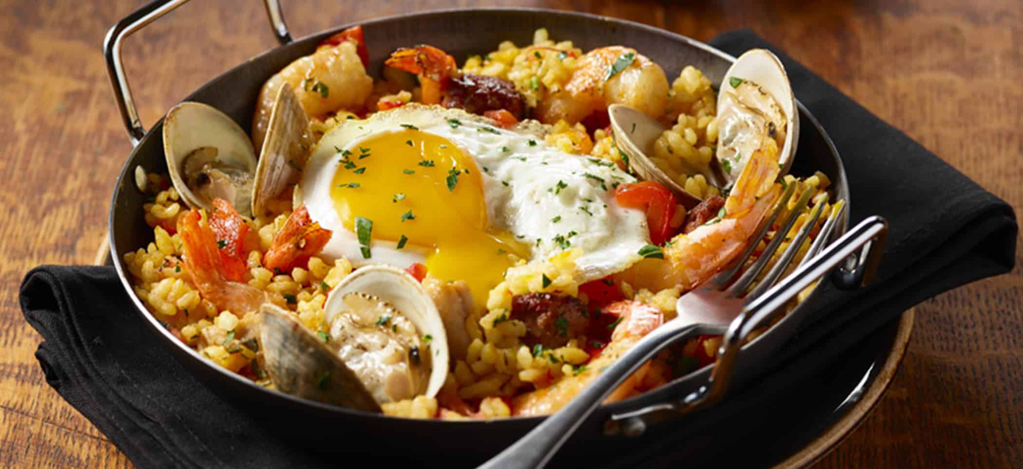 Paella Egg Bowl