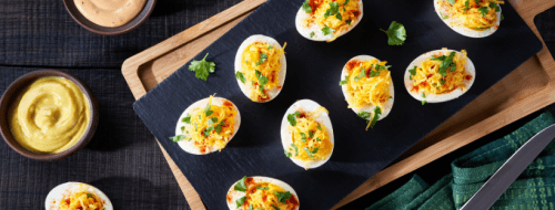 deviled eggs