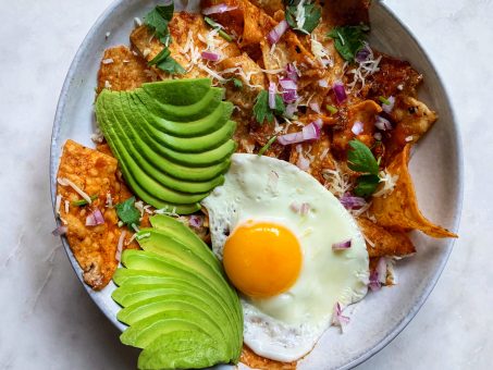 Chilaquiles with Fried Egg