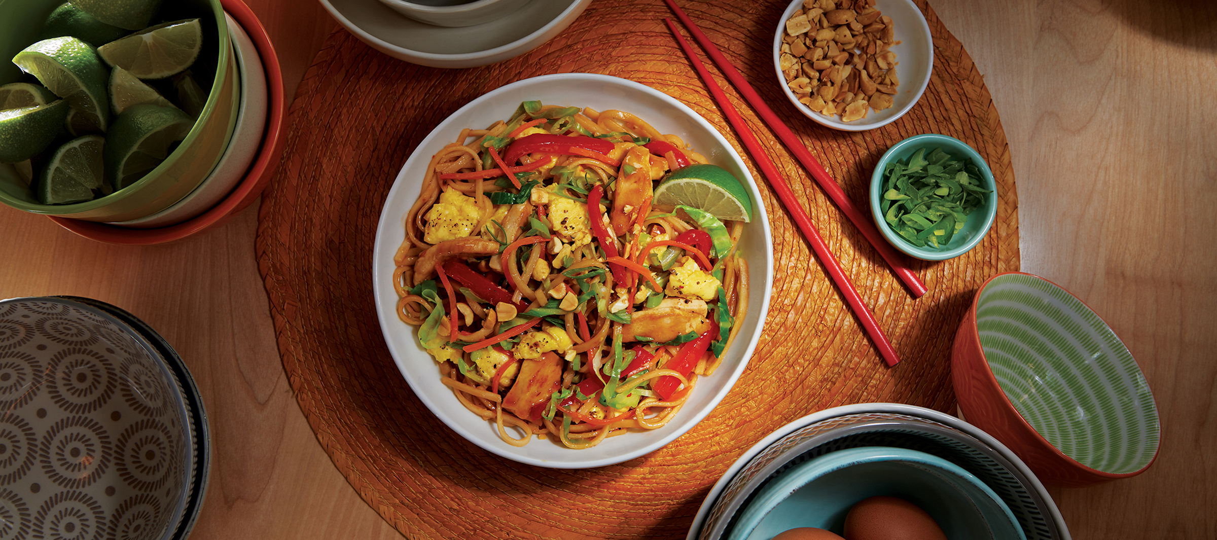 Chicken Pad Thai Bowl