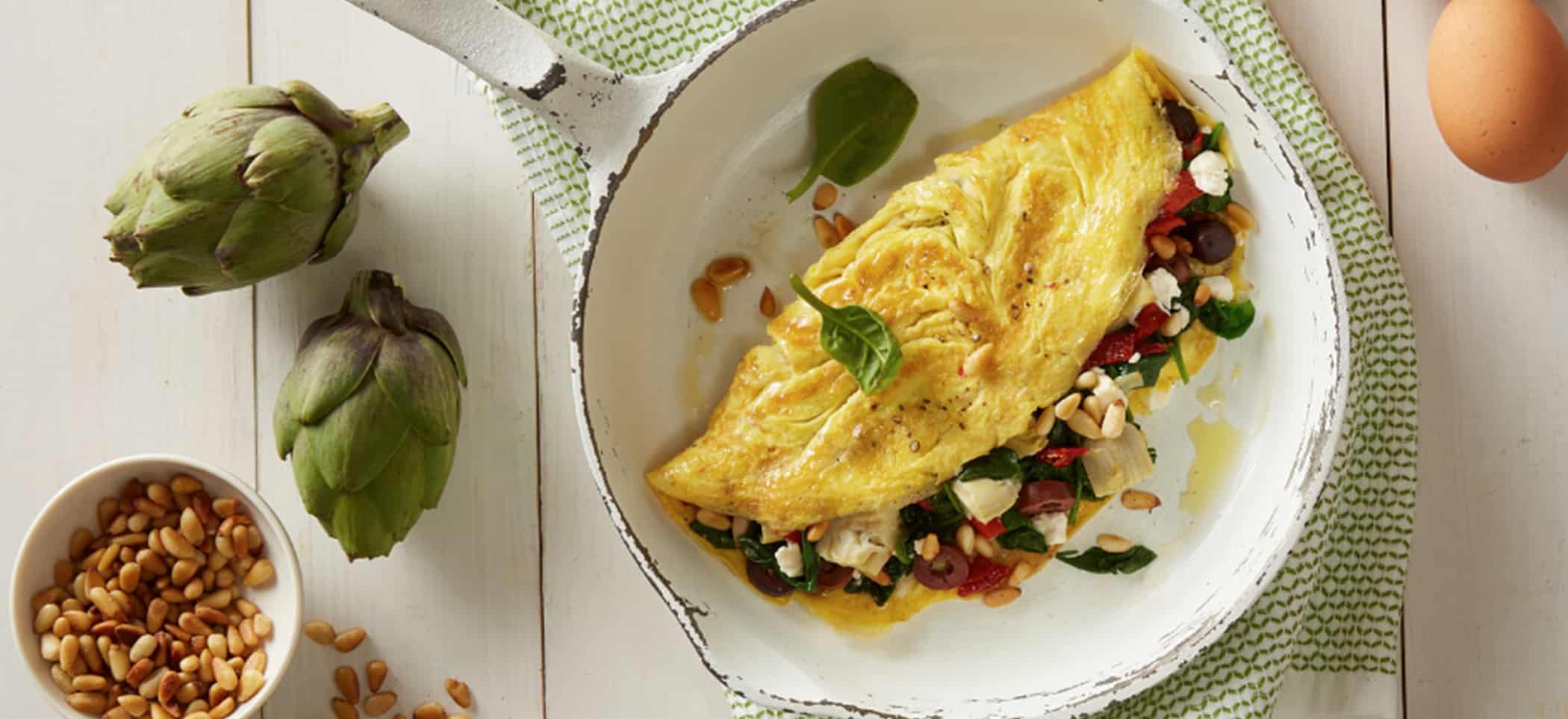 Greek Vegetable Omelet