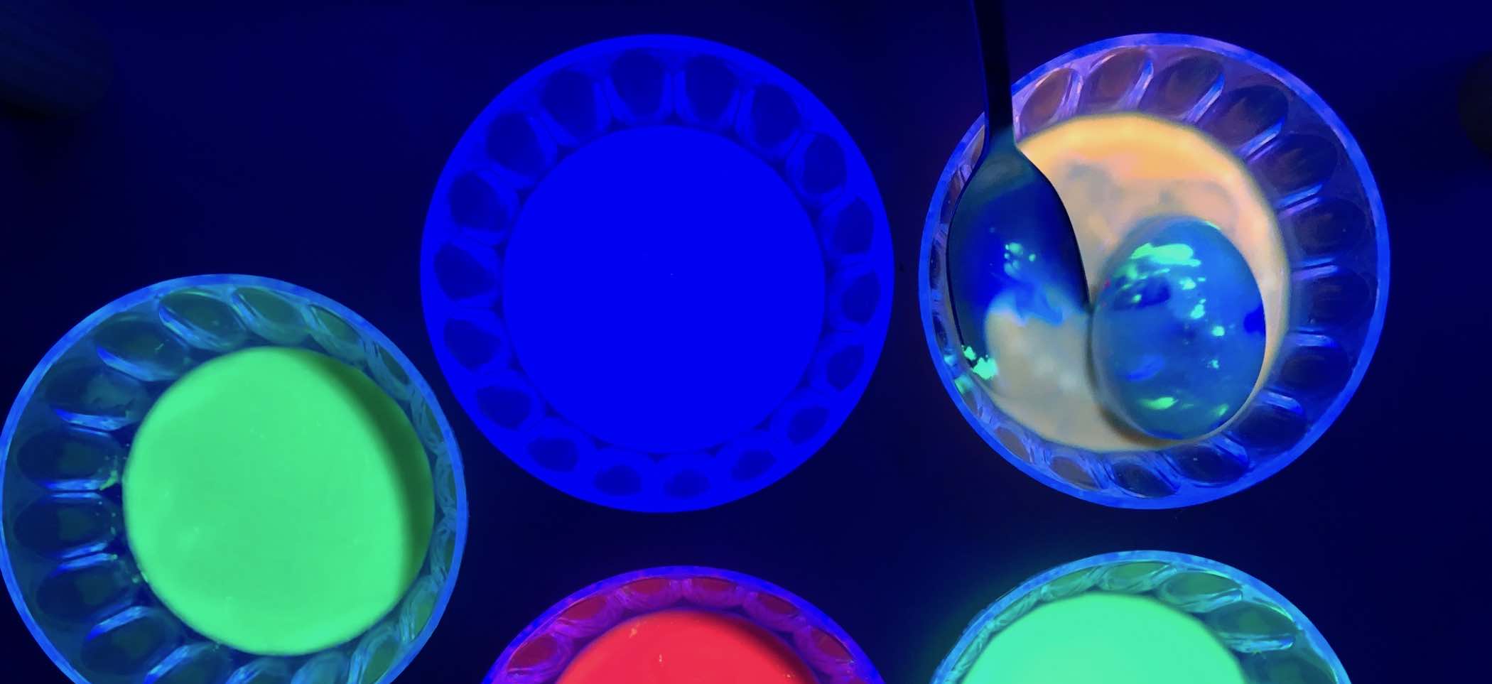 How to Decorate Neon Glow-In-The-Dark Eggs