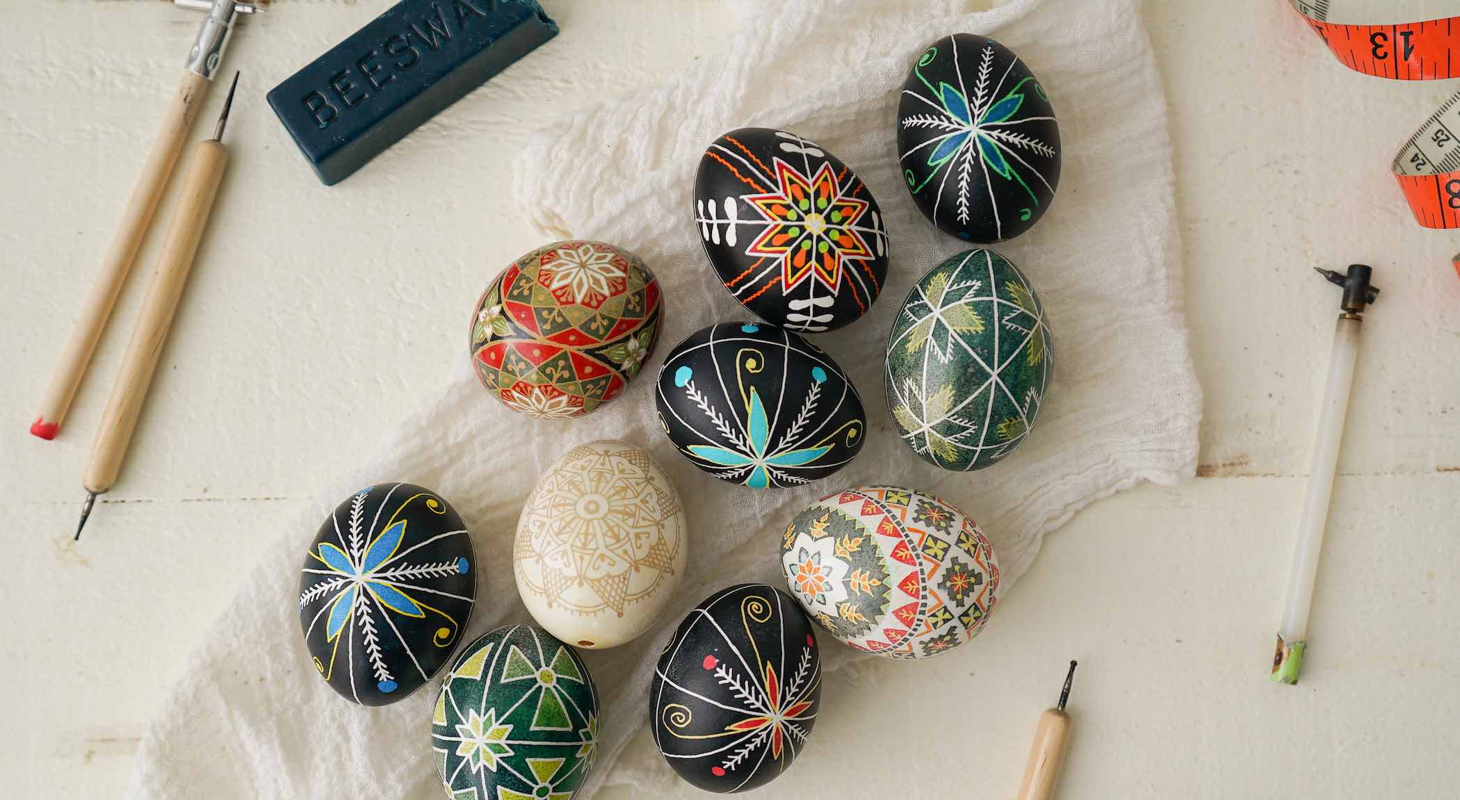 How to Make Pysanky Easter Eggs