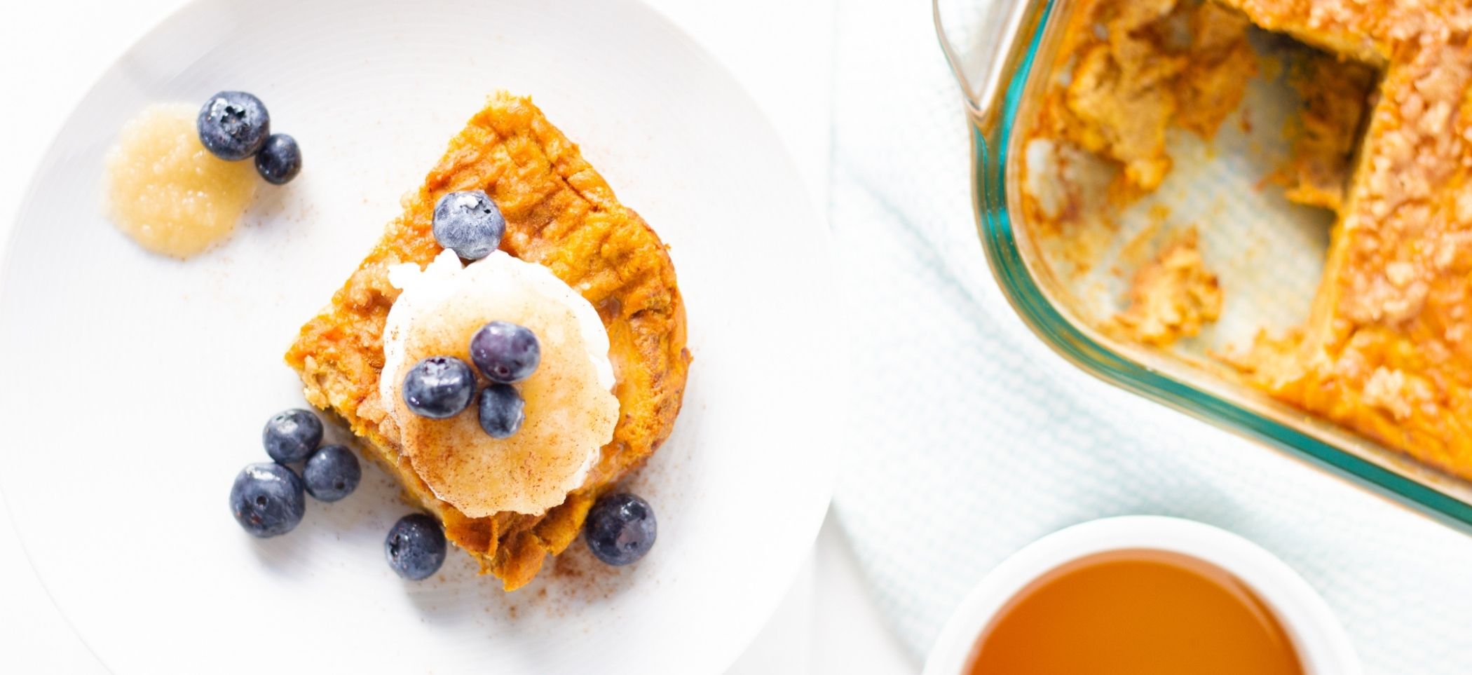 Whole Wheat Pumpkin French Toast Bake