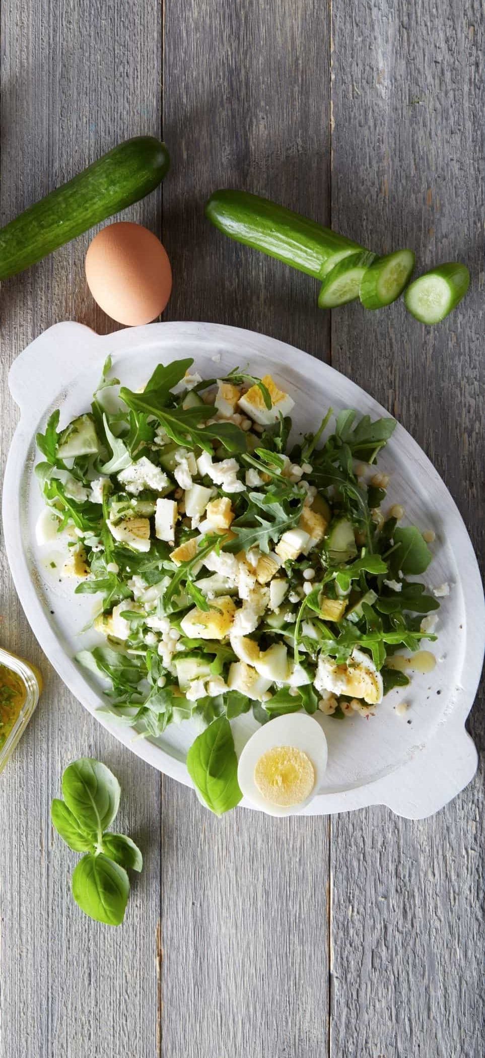 Fresh Arugula and Couscous Salad