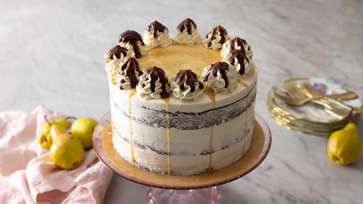 Chocolate Pear Cake