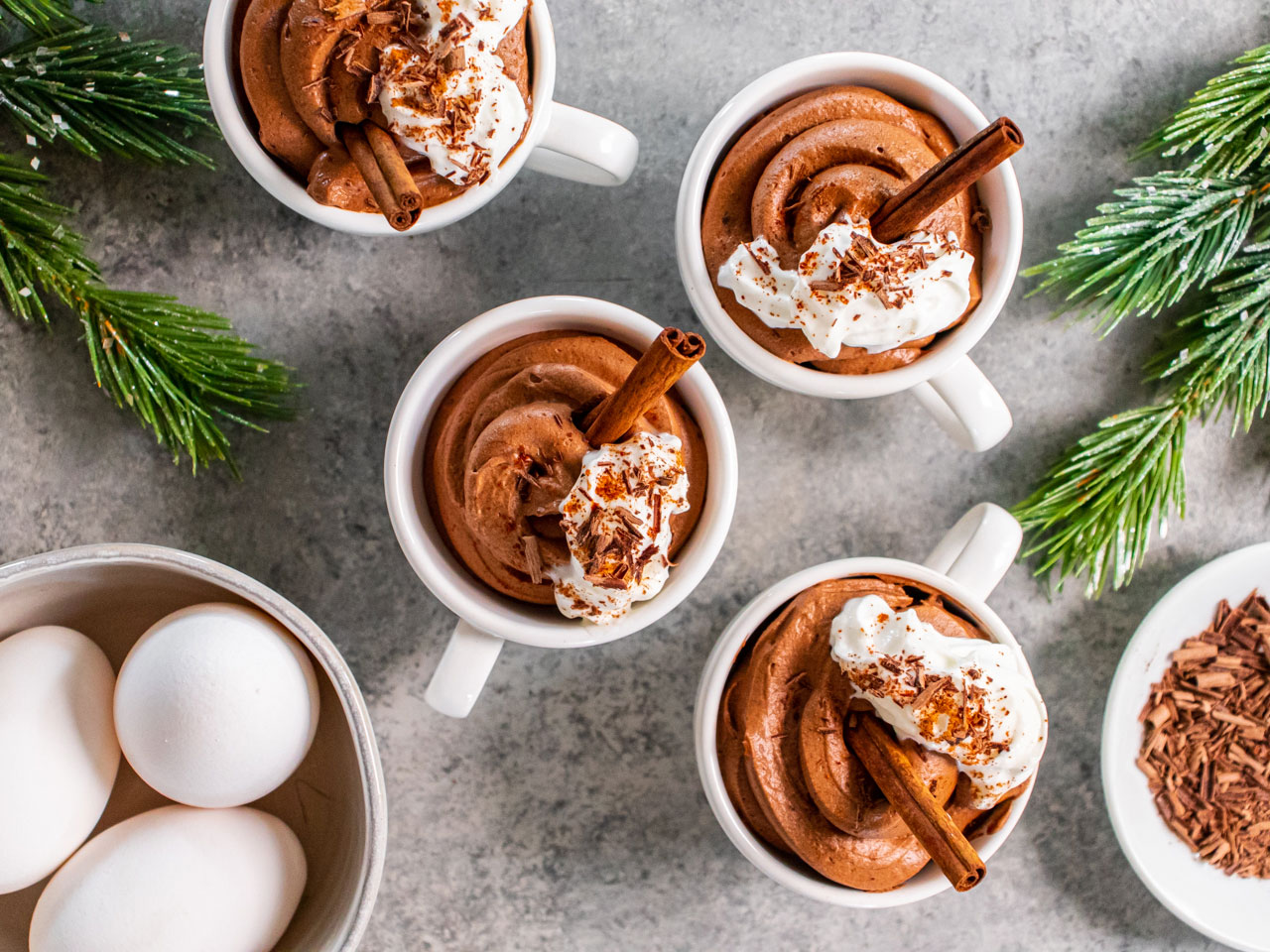 Mexican Hot Chocolate Mousse