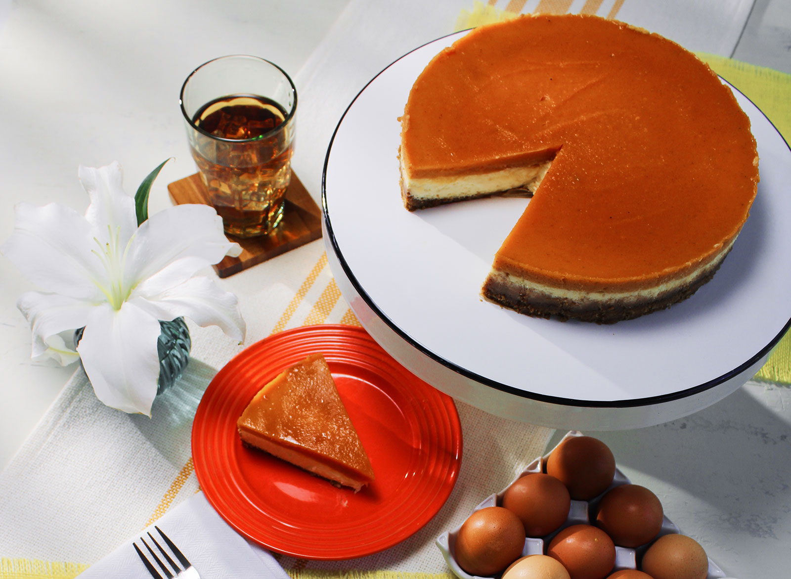 Sweet Potato Pie Cheesecake