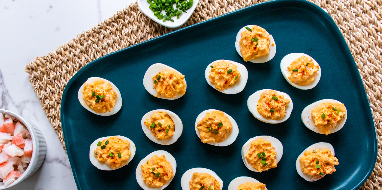 Wild Alaska Inspired Deviled Eggs