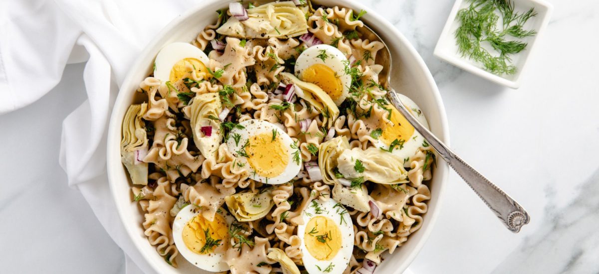 Dill Egg Pasta Salad