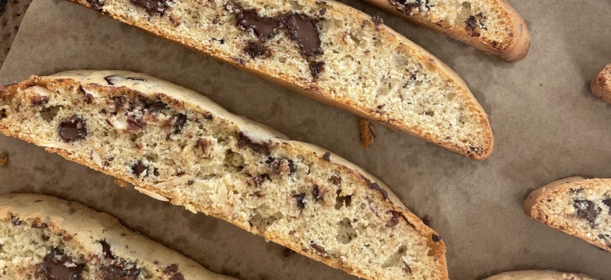 Chocolate Almond Biscotti