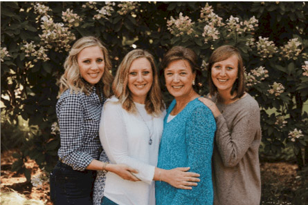 Laura Stubenvoll, Britta McGuire, Beth Schnell, Sara Elenkiwich