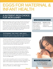 Eggs for Maternal & Infant Health PDF cover