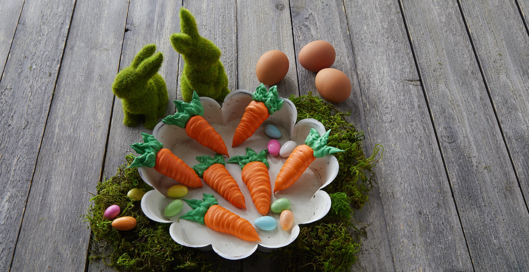 Easter Bunny Carrot Cookies