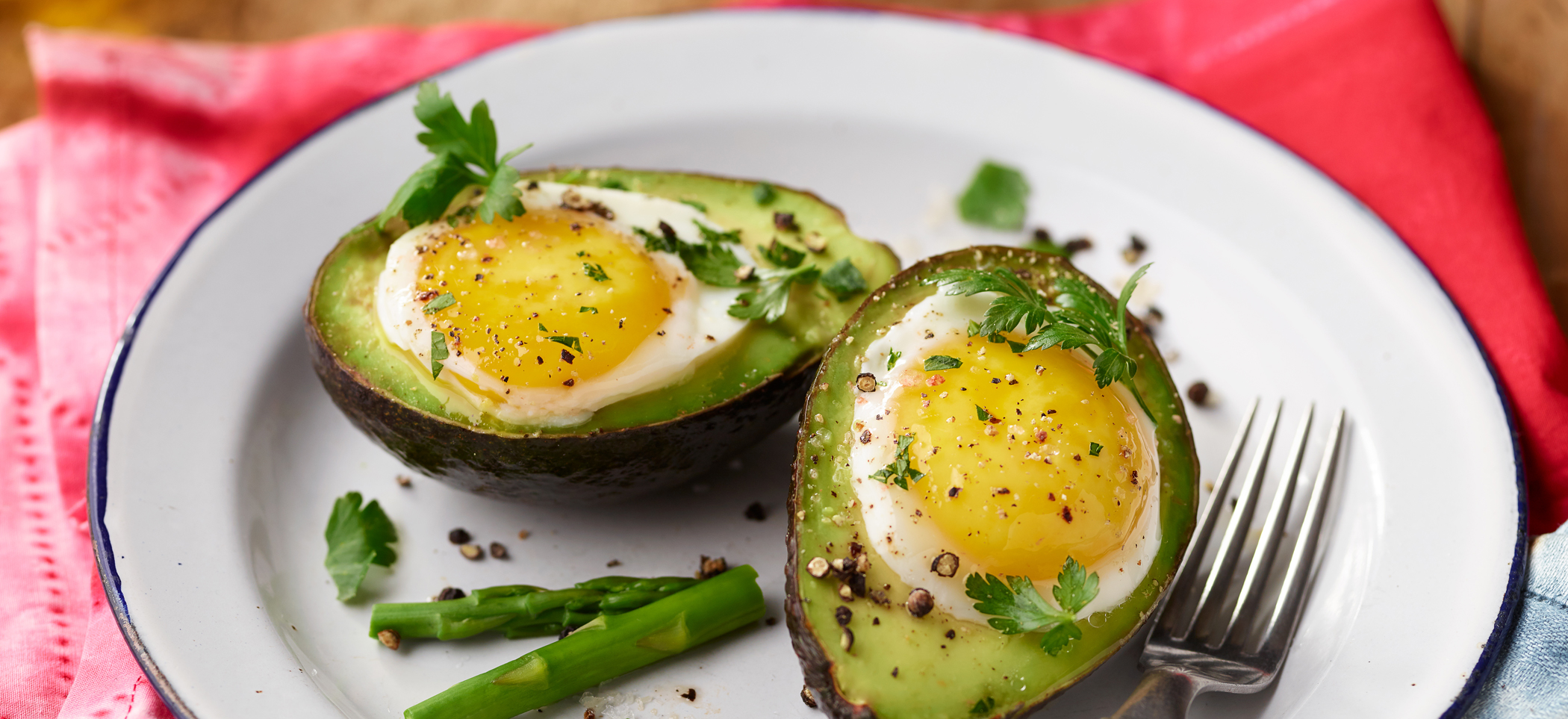 Dude’s Baked Avocado Eggs