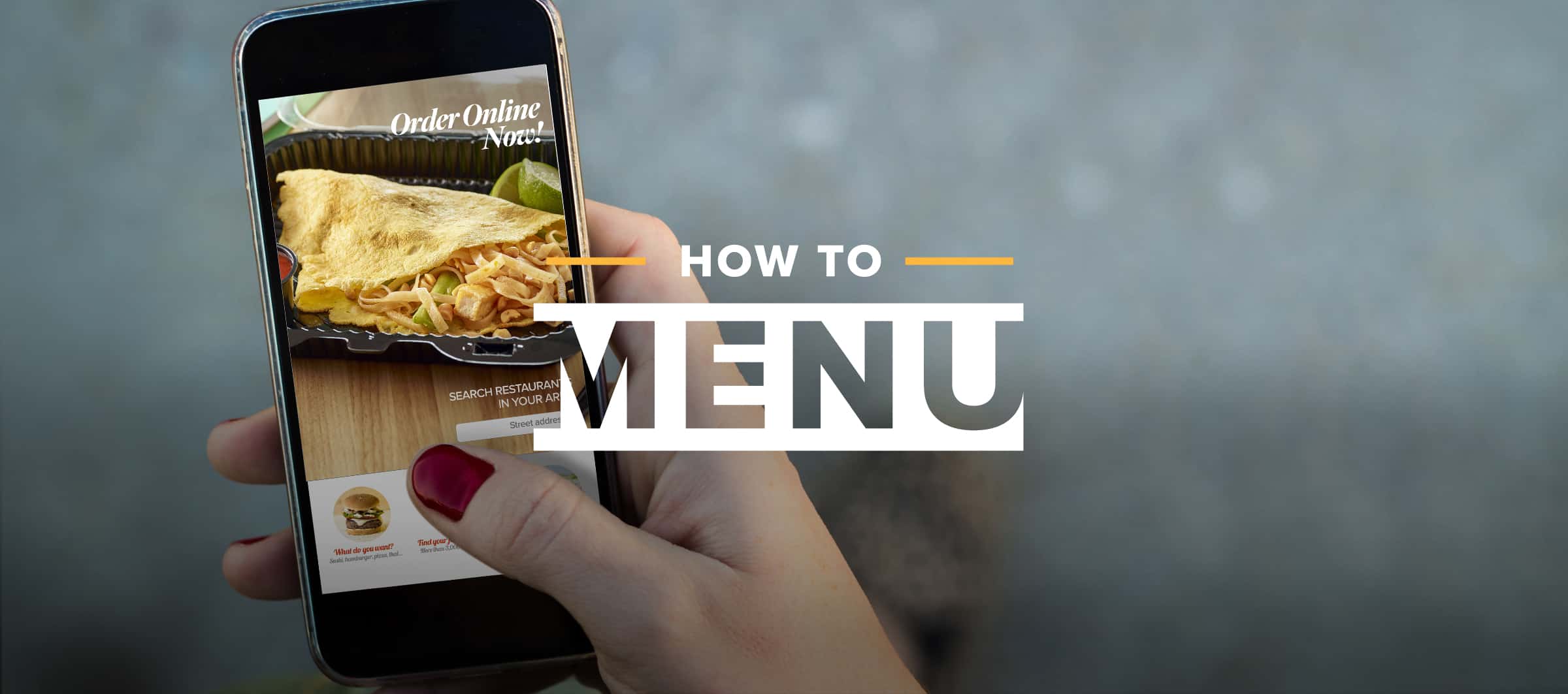 How to Menu