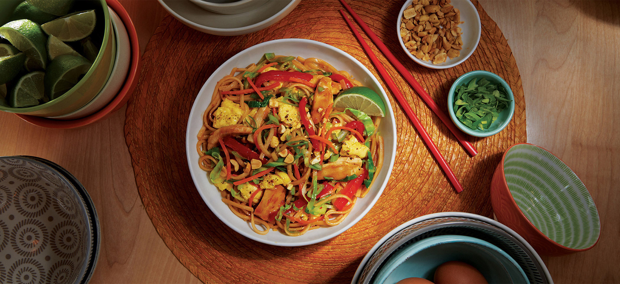 Chicken Pad Thai Bowl