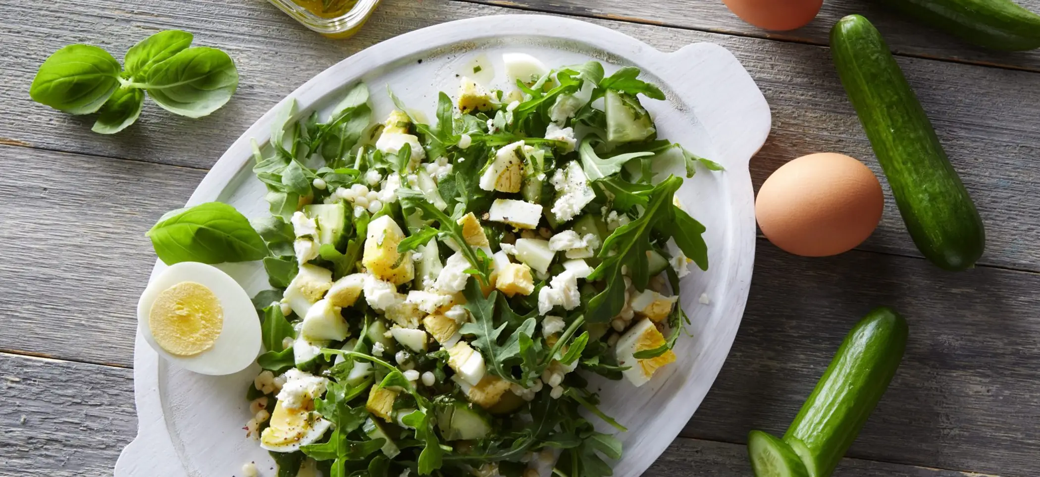 Fresh Arugula and Couscous Salad