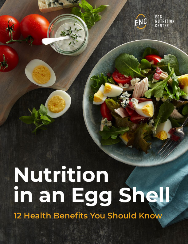 cover of Nutrition in an Egg Shell handout