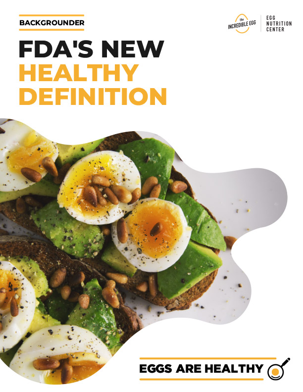 cover of Eggs Are Healthy backgrounder