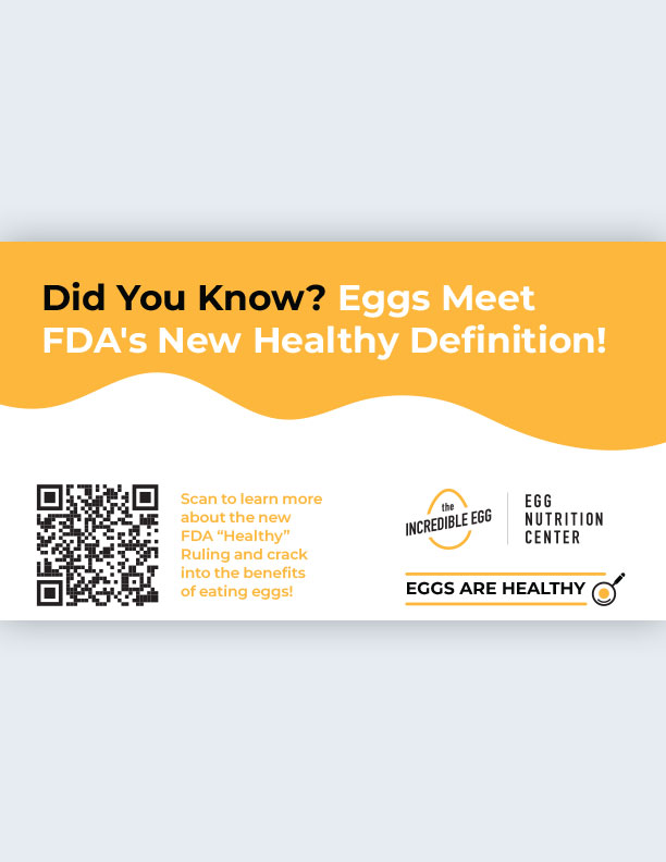 healthy in-store signage